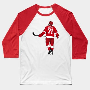 Larkin red Baseball T-Shirt